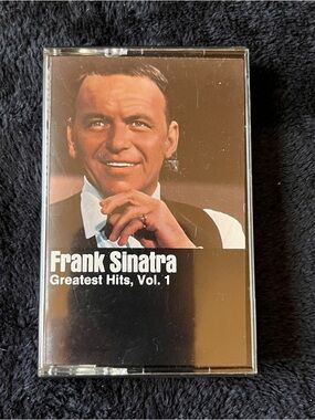 Frank Sinatra Greatest Hits Vol. 1 Cassette - Black & Brown Cover